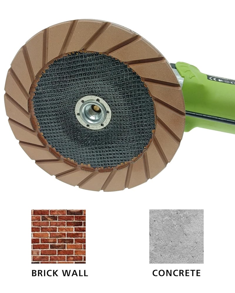 ComeFloor Concrete Grinding Cup Wheel 7 Inch Ceramic Diamond Cup Wheel for Floor Grinding, Fits 5/8"-11 Arbor Angle Grinder (30#) - Image 5